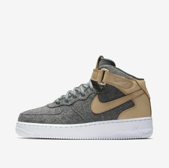 air force 1 mid leather